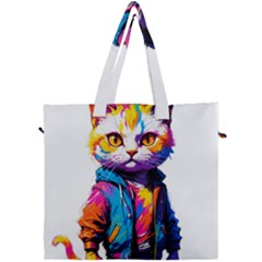 Wild cat Canvas Travel Bag