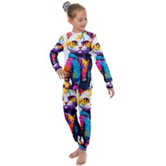 Wild cat Kids  Long Sleeve Set 