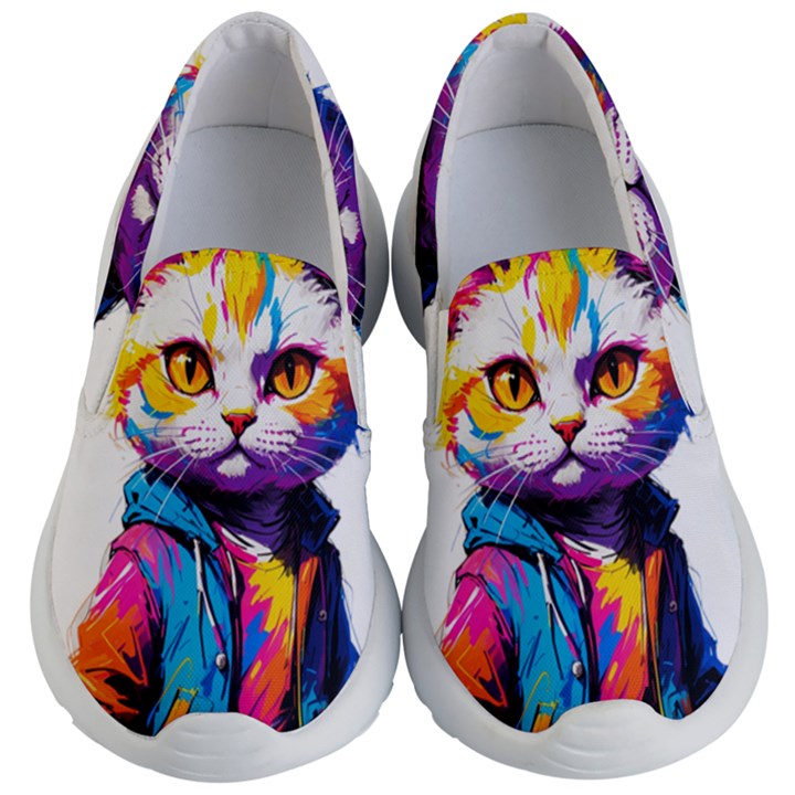 Wild cat Kids Lightweight Slip Ons