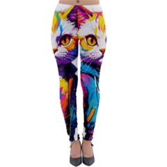 Wild cat Lightweight Velour Leggings