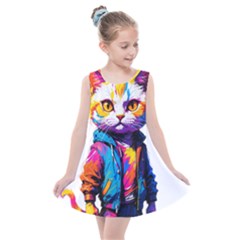 Wild cat Kids  Summer Dress