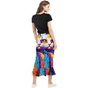 Wild cat Maxi Fishtail Chiffon Skirt View2