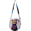 Wild cat Crossbody Circle Bag View1