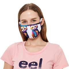 Wild cat Crease Cloth Face Mask (Adult)