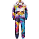 Wild cat Hooded Jumpsuit (Men) View2