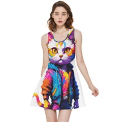 Wild Cat Inside Out Reversible Sleeveless Dress