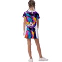 Wild cat Kids  Asymmetric Collar Dress View2