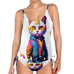 Wild Cat Tankini Set by Sosodesigns19