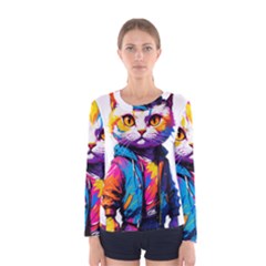 Wild Cat Women s Long Sleeve T-shirt