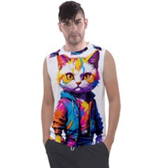 Wild Cat Men s Regular Tank Top by Sosodesigns19