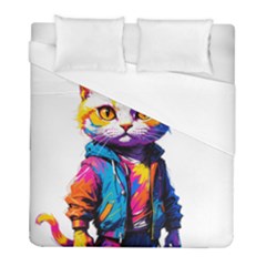 Wild Cat Duvet Cover (full/ Double Size) by Sosodesigns19