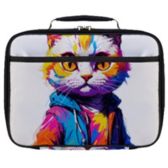 Wild Cat Full Print Lunch Bag by Sosodesigns19