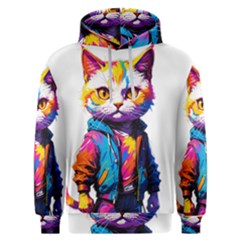 Wild Cat Men s Overhead Hoodie by Sosodesigns19