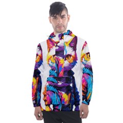 Wild Cat Men s Front Pocket Pullover Windbreaker