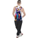 Wild cat Men s Sleeveless Hoodie View2