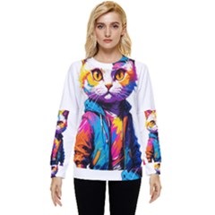 Wild Cat Hidden Pocket Sweatshirt