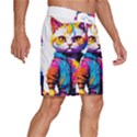 Wild cat Men s Beach Shorts View3