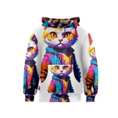 Wild Cat Kids  Pullover Hoodie