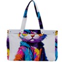 Wild cat Canvas Work Bag View2