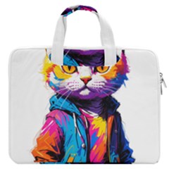 Wild Cat Macbook Pro 13  Double Pocket Laptop Bag