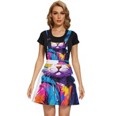 Wild Cat Apron Dress