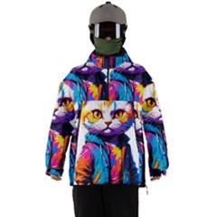 Wild Cat Men s Ski And Snowboard Waterproof Breathable Jacket by Sosodesigns19