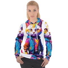 Wild Cat Women s Overhead Hoodie