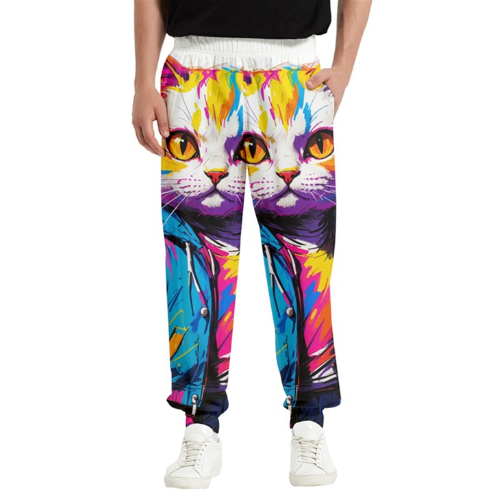 Wild cat Men s Elastic Waist Pants