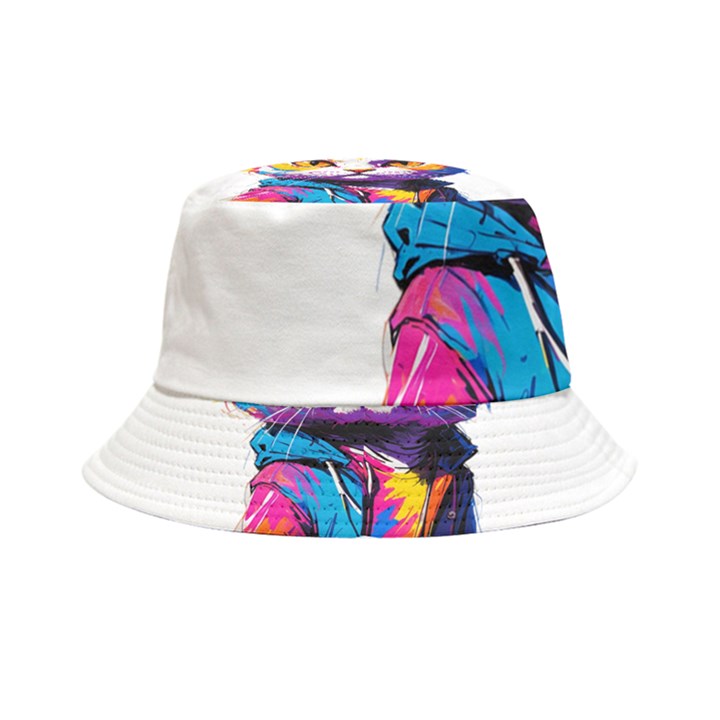 Wild cat Inside Out Bucket Hat