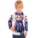 Wild cat Kids  Hooded Pullover View1