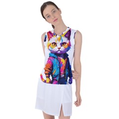 Wild Cat Women s Sleeveless Sports Top