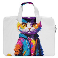 Wild Cat Macbook Pro 15  Double Pocket Laptop Bag 