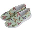 Berries Flowers Pattern Print Women s Lightweight Slip Ons View2