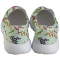 Berries Flowers Pattern Print Women s Lightweight Slip Ons View4