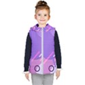 Colorful Labstract Wallpaper Theme Kids  Hooded Puffer Vest View1