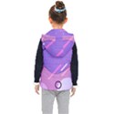 Colorful Labstract Wallpaper Theme Kids  Hooded Puffer Vest View2