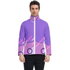 Colorful Labstract Wallpaper Theme Men s Bomber Jacket