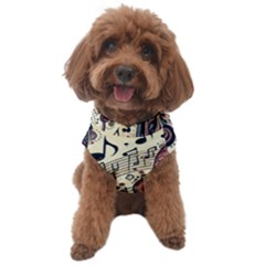 Paisley Print Musical Notes8 Dog Sweater by RiverRootz