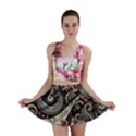 Paisley Print Musical Notes7 Mini Skirt View1