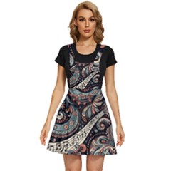 Paisley Print Musical Notes7 Apron Dress by RiverRootz