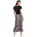 Paisley Print Musical Notes6 Maxi Fishtail Chiffon Skirt View2