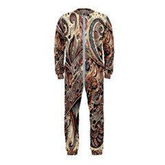 Paisley Print Musical Notes5 Onepiece Jumpsuit (kids)