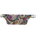 Paisley Print Musical Notes Active Waist Bag View2