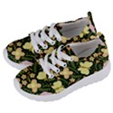 Flowers Rose Blossom Pattern Kids  Lightweight Sports Shoes View2