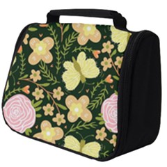 Flowers Rose Blossom Pattern Full Print Travel Pouch (big) by Ndabl3x