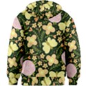 Flowers Rose Blossom Pattern Kids  Zipper Hoodie Without Drawstring View2