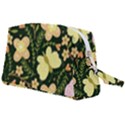 Flowers Rose Blossom Pattern Wristlet Pouch Bag (Large) View2