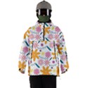 Pattern Background Vintage Floral Men s Ski and Snowboard Waterproof Breathable Jacket View1