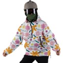 Pattern Background Vintage Floral Men s Ski and Snowboard Waterproof Breathable Jacket View2