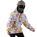 Pattern Background Vintage Floral Men s Ski and Snowboard Waterproof Breathable Jacket View3